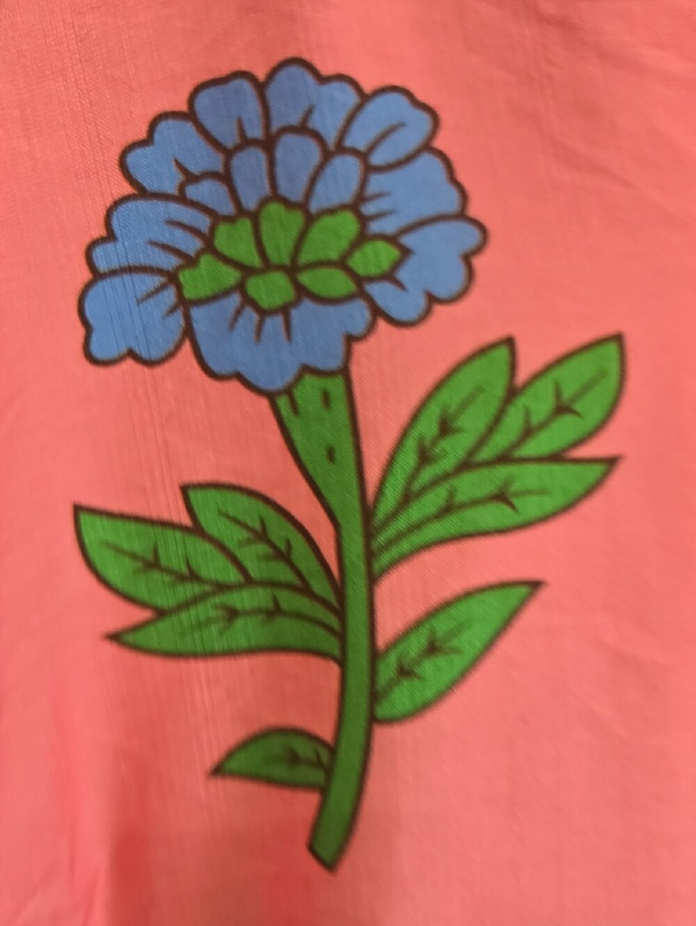 Umgee Pink Floral Smocked V-Neck Short Sleeve Blouse - Picture 4 of 9